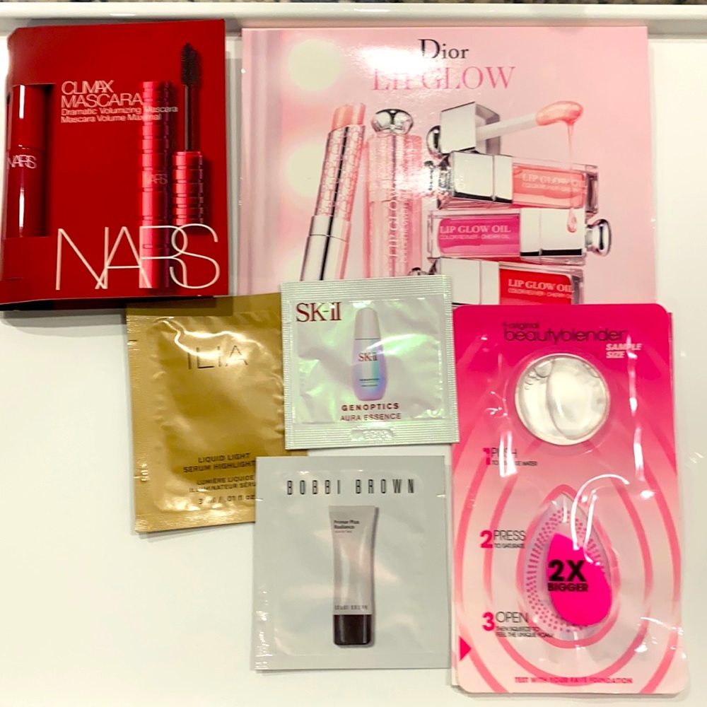 Makeup + skincare samples Nars Climax Mascara